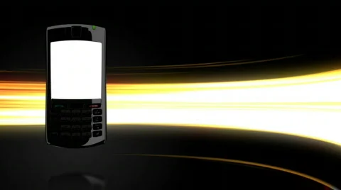 Cell phone technology background Stock Footage 336164