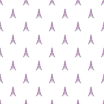 Cell phone tower pattern, cartoon style イラスト素材