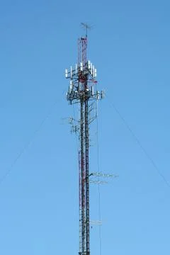 Cell phone tower Stock Photos