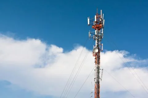 Cell phone tower Stock Photos