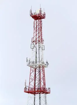 Cell phone towers Stock Photos