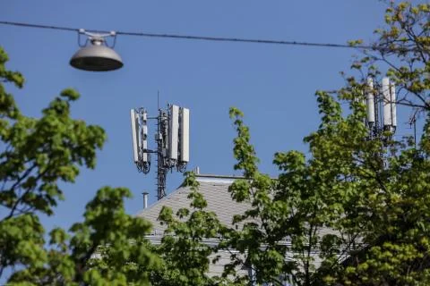 Cell sites Stock Photos