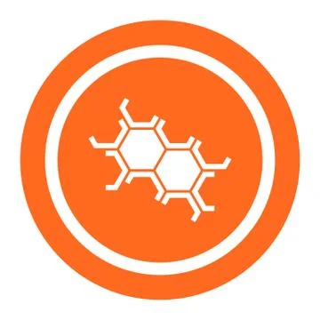 Cell structure icons Stock-Illustration