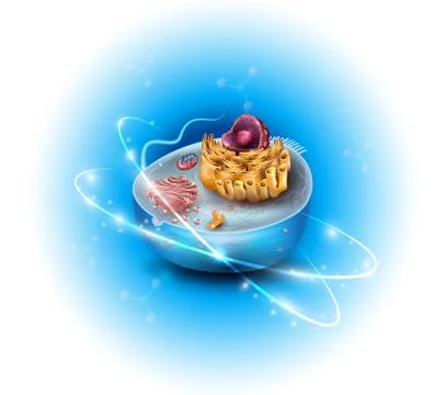 Cell structure Stock Illustration