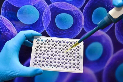 Cell technologies in biological research. Stock Photos