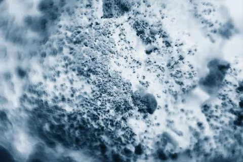 Cell tissue under a microscope, chemistry and biology background,   selective Stock Photos