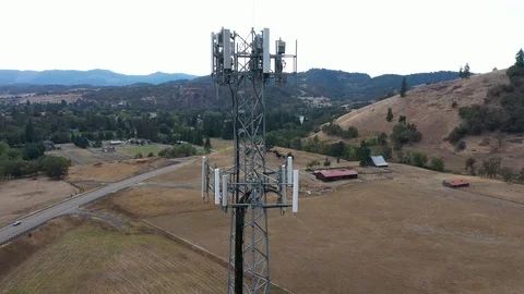 Cell Tower 3 Stock Footage 115550781