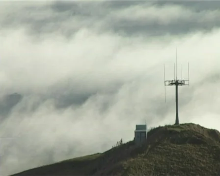 Cell tower fog time lapse 스톡 동영상 134218