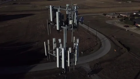 Cell Tower Stock Footage 82124766