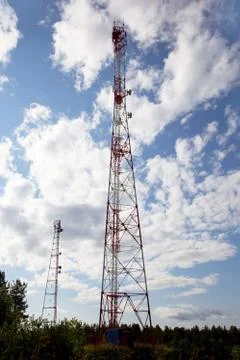 Cell tower Stock Photos