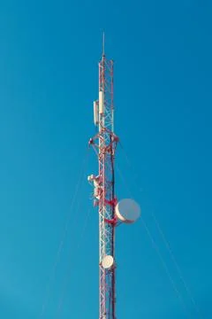 Cell tower Stock Photos