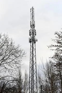 Cell tower 库存照片