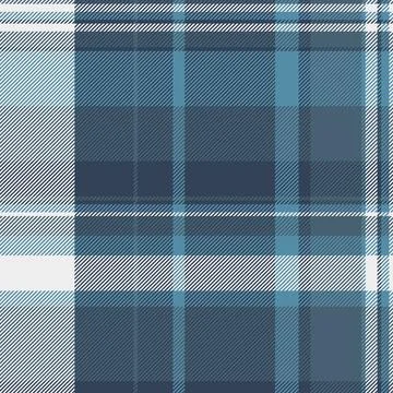 Cell vector seamless textile, party plaid texture pattern. Row tartan backg.. Stock Illustration