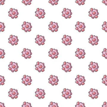 Cell virus pattern seamless イラスト素材