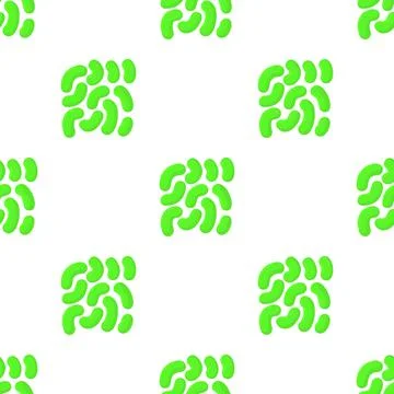 Cell virus pattern seamless vector イラスト素材