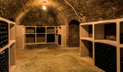 Cellar Charles Mignon Stock Photos
