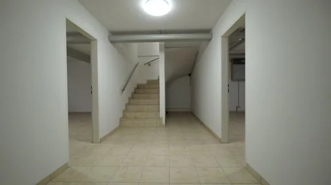 Cellar in new house Stock Footage 58280195