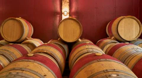 Cellars in cellar 스톡 사진