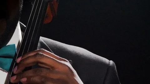 Cellist Close-up Stock Footage 111913747