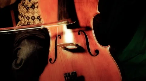 Cello 12 ARTCOLORED ver01 Stock Footage 954684