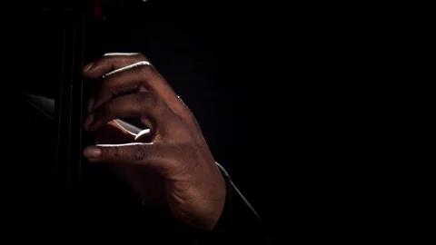 Cello Close-up Fingering Video stock 111916895