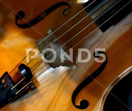 Cello close-up Stock Photos