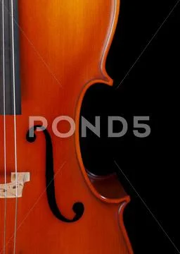 Cello closeup Stock Photos