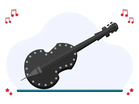 Cello Concept Illustration Stock Illustration