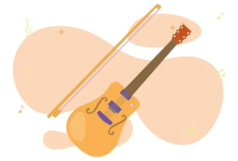 Cello Concept Illustration Stock Illustration