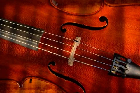 Cello or violin Stock Photos