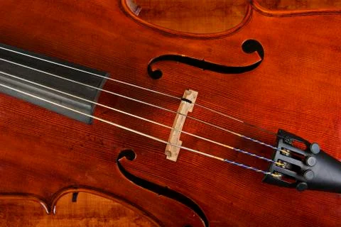 Cello or violin Stock Photos