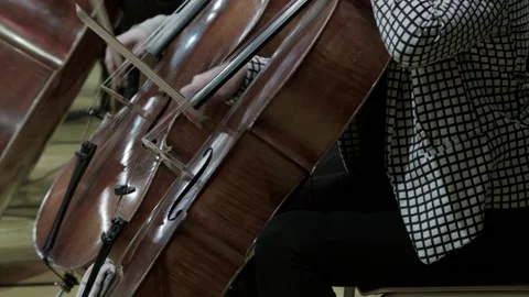 Cello Player Stock Footage 164534199