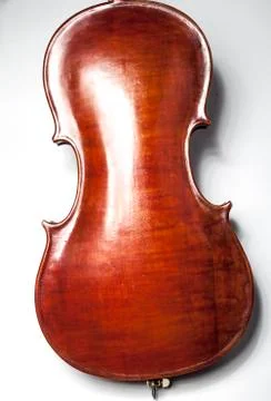 Cello on a white background Stock Photos