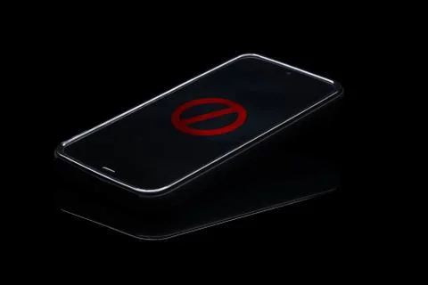 Cellphone addiction. Stock Photos