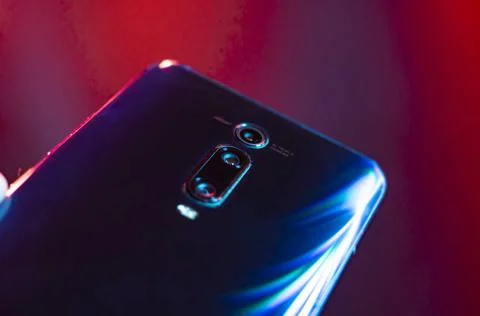  Cellphone Digital Camera. Smartphone Camera Lens Closeup. Smartphone Came... Stock Photos