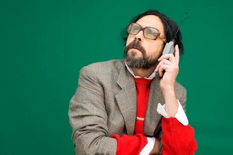 Cellphone dumb Stock Photos
