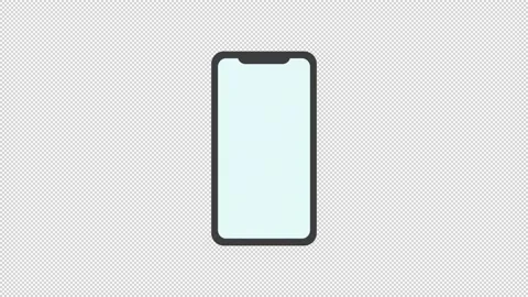 Cellphone Icon Stock Footage 205054302
