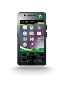 Cellphone Stock Illustration