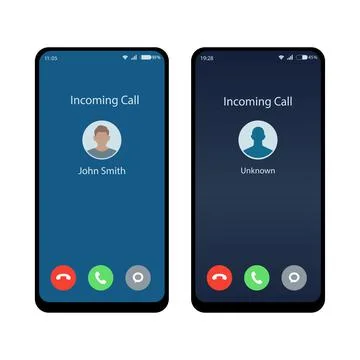 Cellphone touchscreen device vector isolated on white background Illustrazione stock