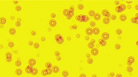 Cells and bubble soap flying,microbe,seed spore. Stock Footage 8838267
