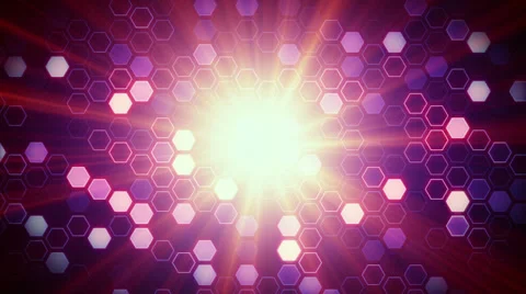 Cells and light loop background Stock Footage 35065498