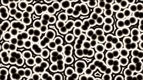 Cells and molecules science motion background Video stock 45416817