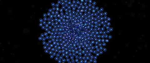 Cells, cell division, 3D Rendering Stock Footage 188792922