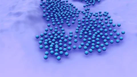 Cells Divide and Multiply Stock Illustration