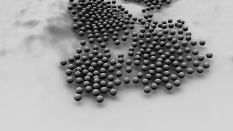 Cells Divide and Multiply Stock Illustration