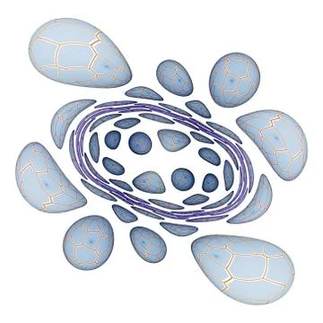 Cells Illustrazione stock