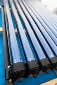 Cells of a solar panel Stock Photos