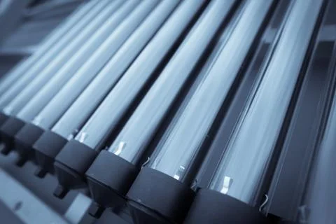 Cells of a solar panel Stock Photos