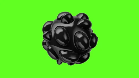 Cells surface. Inflated bubbles motion b... | Stock Video | Pond5