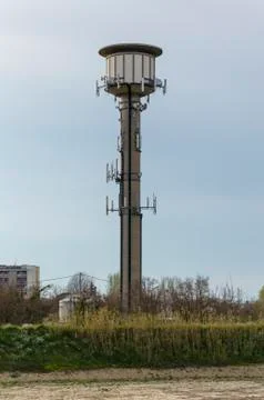 Cellular - communication tower Stock Photos